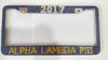 ALP license plate