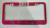Nu Psi Zeta bling license plate