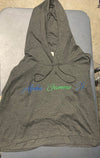AGXi Cropped T Shirt Hoodie