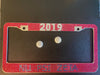 Nu Psi Zeta bling license plate