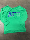 AGXi Off shoulder Sweat top